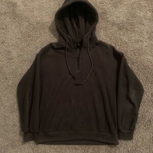 Shein Grey Quarter-Zip Soft